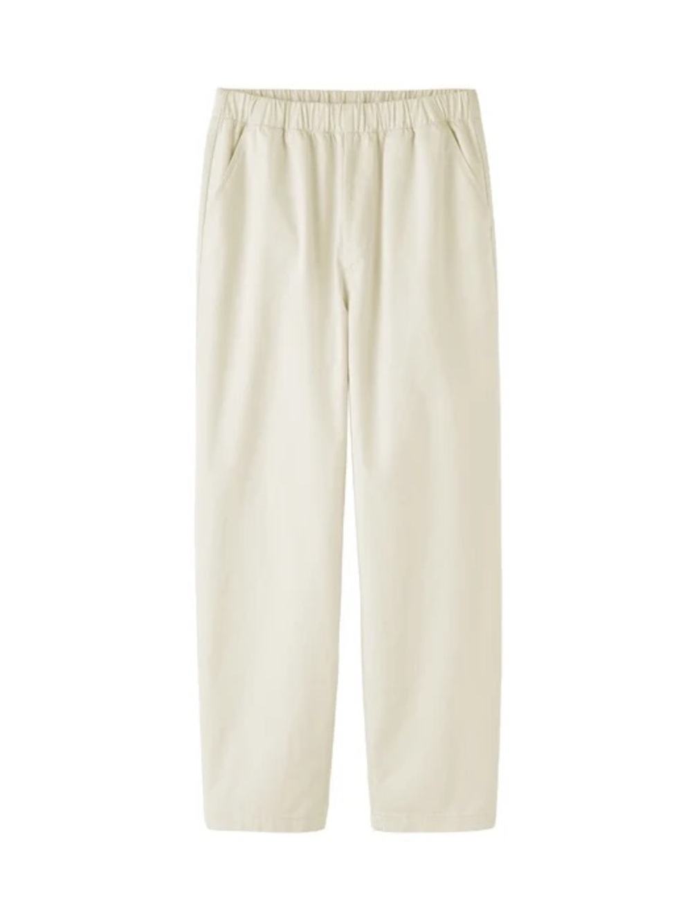 Washed Cotton Easy Pants